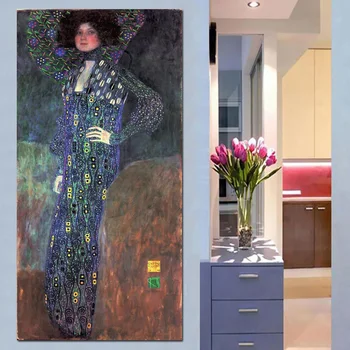 Gustav Klimt Moterų kvadratiniu turas gręžimo 