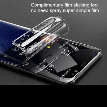 Hidrogelio Filmas Motorola MOTO G5 G5S E4 C Plius X4 X Z Z2 Žaisti Jėga Screen Protector apsauginė plėvelė Ne Grūdintas Stiklas
