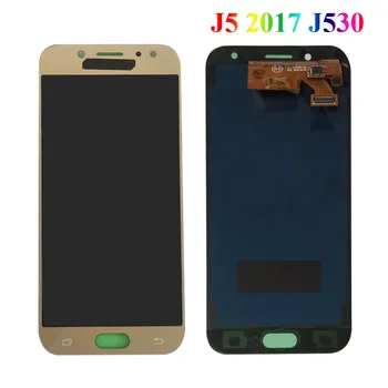 J5 Pro j530 LCD Samsung Galaxy J5 2017 LCD J530 J530F J530FN J530FM LCD Ekranas Jutiklinis Ekranas skaitmeninis keitiklis Asamblėjos Pakeisti Dalį