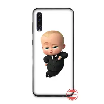 Kūdikių bosas Mielas kietas Coque Shell Telefono dėklas, Skirtas Samsung 