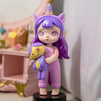 Laura pižama aklas langelį atsitiktinai žaislas anime lėlės staigmena PVC modelis lėlės lėlės dovana gimtadienio 12 vnt/komplektas dovanų dėžutėje apdaila