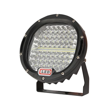 LED Išjungti Kelių Darbą Šviesos 300W Raundas 7 colių Combo Šviesos Tolimosios šviesos Žibintas Juodas Rėmas Lauko Asmeninių Automobilių Dalys Apdaila