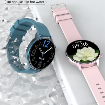 Moterų Smart Watch Užsakymą Tapetai Aktyvumo Seklys Širdies ritmo Monitorius Sporto Ponios IP68 Vandeniui Smartwatch 