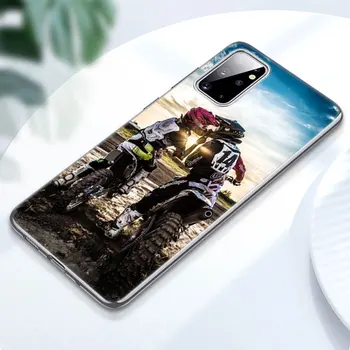 Moto Kirsti Motociklų Sporto Case for Samsung Galaxy M11 M10S M01 M21 M31S M51 A01 J2 Core A21 A42 J6 A6 A8 Plius A7 2018 Dangtis