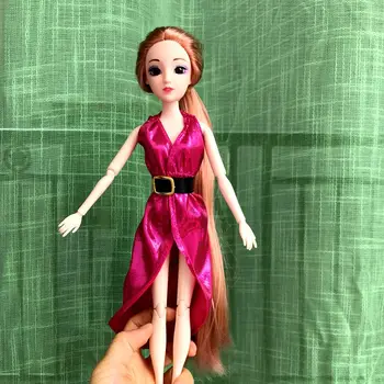 Naujas Mados Rankų Darbo Mielas Mini Lėlės Drabužiai 6 Stilius Viršūnes, Šortai, Kelnės Ilgos Uodegos Suknelė Gražus Nešioti Barbie Girl 