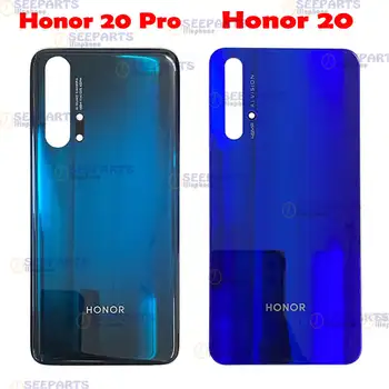 Naujas Originalus Už Huawei Honor 20/20 Pro Baterijos Dangtelis Durys Atgal Būsto Galiniai Atveju Garbę 20/20 Pro Akumuliatoriaus Dangtelį, Durų Pakeitimo