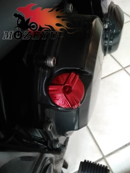 Naujų HONDA ADV150 adv 150 2019-2020 Motociklo CNC Aliuminio Alyvos Įpilimo Dangtelį Variklio Kištuko Dangtelį Raudona/Juoda/Glod Užsukamu dangčiu