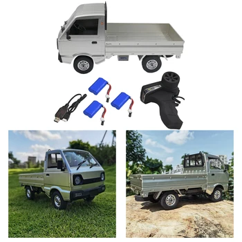Pakuotėje 1 WPL RC Truck, 1/10 Masto 4WD Laipiojimo LED Šviesos ir Baterija RC Žaislai
