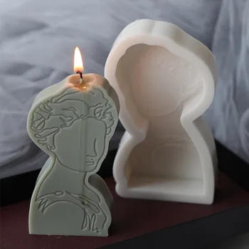 Portretas Pelėsių Europos Atėnų Simbolį, Aromaterapija Žvakės Priėmimo Formų Modelis 