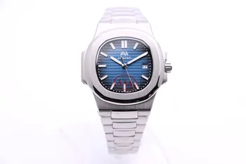 Prabangos Prekės AEHIBO Sporto Laikrodžiai Vyrų Karinės Automatinis Mechaninis laikrodis Plieno Šviesos Ranka 5711 Žiūrėti AAA 