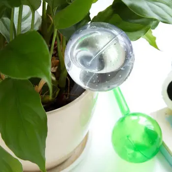 Praktinio Dizaino PVC Save-Laistymo Sistemos Imitacija, Stiklo Kamuolys Augalų Waterer Gėlių Laistymo Įrenginys Kamuolys Tipas Lašinamas