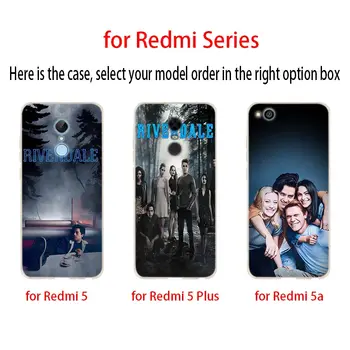 Riverdale Sezono Minkštas Atveju Padengti Xiaomi Redmi Pastaba 10 9 8 7 6 5 Pro 9s 10s 9T 8T Krepšys
