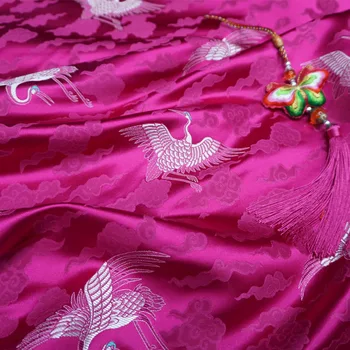 Rose Krano žakardo stiliaus brokatas damask audinio Drabužių, užuolaidų staltiesė sofos pagalvėlių apmušalai kratinys 