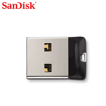 SanDisk Originalus USB 2.0 CZ33 Mini Pen Drives 64GB 32GB 16GB 8GB USB Flash Drive Stick U Diską, USB Raktą pendrive PC automobilį