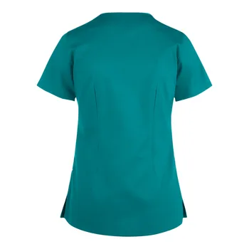Slaugos Drabužiai Moterims 2021 Moterų V-Kaklo, Kišenėje Priežiūros Darbuotojai, T-Marškinėliai, Topai Grožio Spa Krūmynai uniformes de mujer enfermera