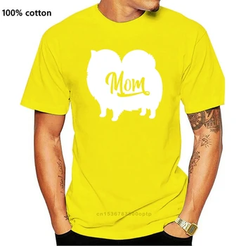 Spausdinti Klasikinio Pomeranijos Mama Marškinėliai Vyrams 2020 Drabužių Euro Dydis S-5xl Šeimos Vyrų Marškinėliai Medvilnės Apvalios Apykaklės Hip-Hop