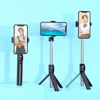 Stabili Bluetooth Selfie Stick Ląstelių Stabilizatorius Telphone Laikiklį mobiliajam telefonui selfy stick trikojo Live transliacijos P3