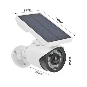 Suklastotas, Fiktyvus vaizdo Kameros Lauko Vandeniui Namo vaizdo Kameros Saulės Energijos Modeliavimo Kamera Su LED šviesos Saugumo Priežiūra