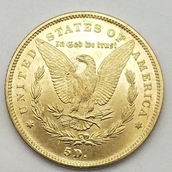 Svetimų Amerikos Morgan maži, aukso monetos užsakymą sidabro monetos, antikvariniai kolekcija