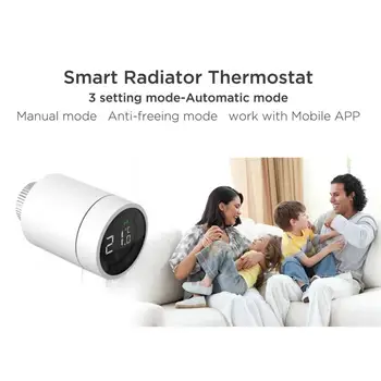 Tuya Smart ZigBee Radiatorių Pavaros Programuojami Termostatiniai Radiatorių Vožtuvas, Temperatūros Reguliatorius Paramos Alexa Smart Home
