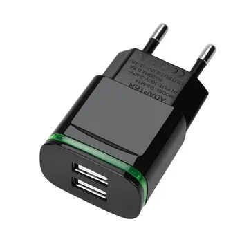 Universalus TIPAS C 2 port USB įkroviklis adapteris, Skirtas 