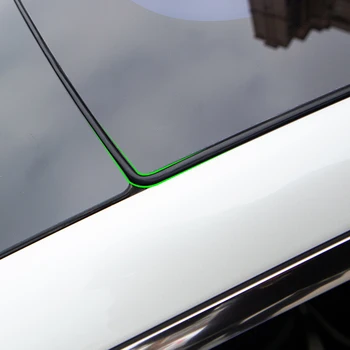 Už Tesla Model 3 Automobilių, vėjo Triukšmo Mažinimas Rinkinys Ramioje sandariklių Komplektas Model3 Automobilių Reikmenys Liukas, stiklo sandarinimo juostos tris Naujus 2020 m.