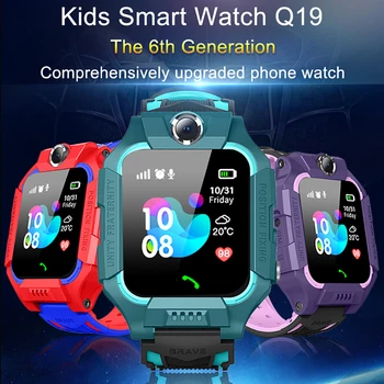 Vaikų Smart Žiūrėti GPS IP67 SOS Vandeniui Telefono Watchs Vaikams Paremti SIM Kortelė, Skirta 