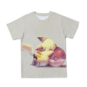 Vasaros mados naujų 3D spausdinimo T-shirt cute little monstras vaikų ir paauglių drabužių didmeninės pritaikymas savo reikmėms