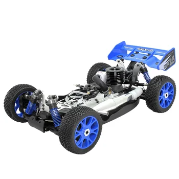 VRX RH802 1/8 Masto 4WD Nitro RTR Off-Road Buggy Didelės Spartos 2.4 GHz RC Automobilių (Su Jėga.21 Metanolio Variklio) - R0027 Mėlyna Juoda