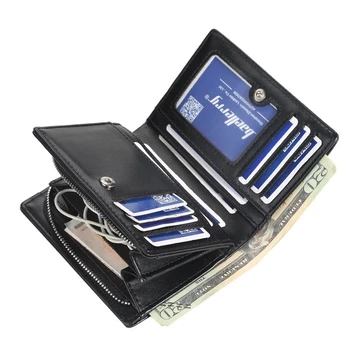 Vyriški trumpi piniginės mados naujų kredito kortelių verslo maišelį daugiafunkcinis organų odos piniginės 