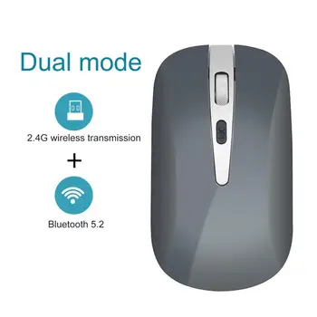 WL168 pelės Bluetooth 5.2 aukštos kokybės įkraunamos išjungti portable nešiojamieji belaidės pelės verslo biuras žaidimų pelės