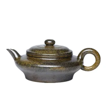 Yixing raudonos molio arbatinukas grynas rankų darbo mediena kūrenamų butas arbatinukas klasikinis Arbatinukas Arbatos Rinkinys