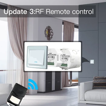 1-10vnt 10A Tuya Zigbee 3.0 RF433 Smart Switch Relės Modulis 2 Kanalo Automatikos Pažangaus Gyvybės APP Dirbti su Alexa 