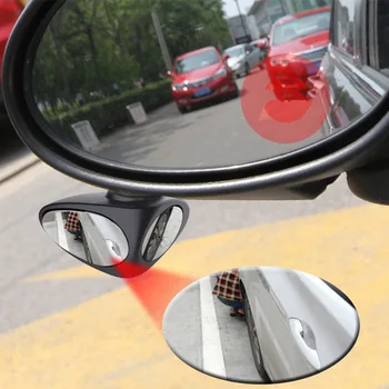 1 Gabalas 360 Laipsnių Pasukti 2 Pusėje Automobilių Blind Spot Išgaubtas Veidrodis Automibile Šildomi Išoriniai Stovėjimo Veidrodėliai Saugos Reikmenys