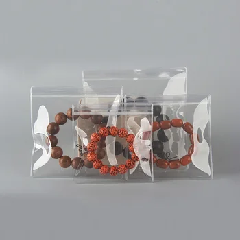 10vnt PVC Save Sandarinimo Plastiko Papuošalai Tablečių Maisto Zip Lock Bags Storio Aišku, Ziplock Auskarai Pakuotės Laikymo Krepšiai