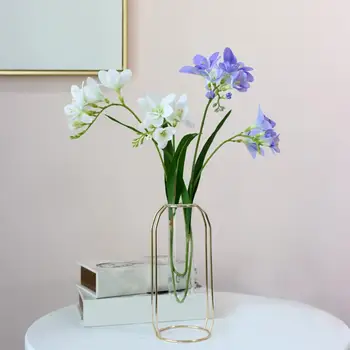 2 Šakutės Orchidėja Cymbidium Dirbtinių Gėlių, Augalų Buveinės Vestuvių Puošimas Ornamentais Dirbtinių Gėlių, Augalų