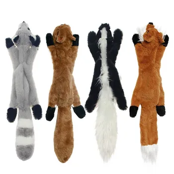 2019 Naujas mielas pliušinis žaislų cypimas pet vilkas triušis gyvūnų pliušinis žaislas šuo kramtyti piskliwy švilpimas, dalyvaujančių voverė šuns žaislai