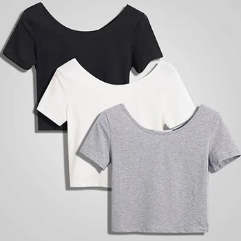 2020 Naujas Moterų marškinėliai Atsitiktinis Seksualus Viršūnes Tee Vasaros Moterų marškinėliai trumpomis Rankovėmis marškinėliai Moterims Drabužių dropshipping