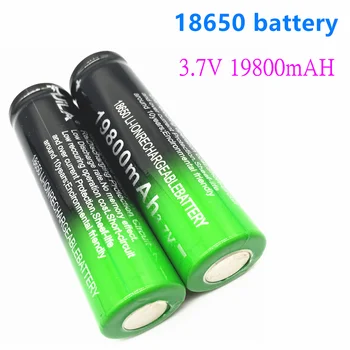 2021 18650 Li-Ion Baterija 19800mah daugkartinio Įkrovimo Baterija 3.7 V LED Žibintuvėlis Žibintuvėlį ar Įvairių Elektroninių Prietaisų Baterijos