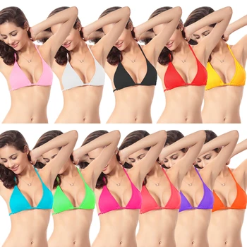 2021 Europos ir Amerikos mados seksualus moterų Bikini vientisos spalvos nėrinių bikinis 2070