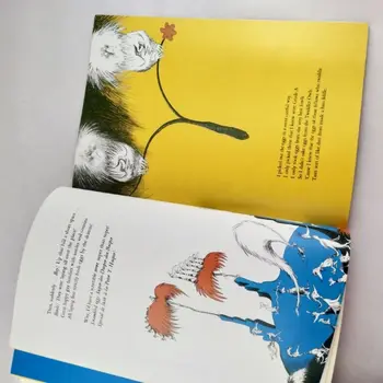 20PCS kiaušinienė SUPER Dr. Seuss Vaikų Knygelėse Vaikams Mokytis anglų kalbos Spalvotas Vaizdas Knyga Kūdikių Ankstyvojo Ugdymo