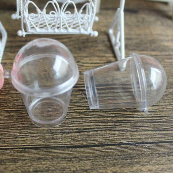 20pcs/set Miniatiūriniai Frappuccino Rankų darbo Puodeliai Plastikiniai Puodeliai 