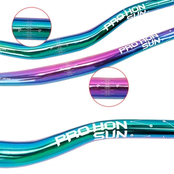 31.8*715/720/780mm Kalnų dviratį rankenos itin lengvas aliuminio lydinys, padengtą spalvos Horizontalios Rankenos Kregždė-formos Rankenos