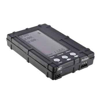 3in1 Baterija Balancer LiPo/LiFe 2-6s Balansavimo Išleidiklis voltmetras Testeris-LCD Ekranas DĻSV Jungtis RC Modelis