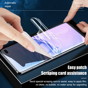 3Pcs Hidrogelio Plėvelės Ant Screen Protector For Samsung Galaxy S10 S20 S8 S9 Plus Screen Protector For Samsung Note 8 9 10 20 S21