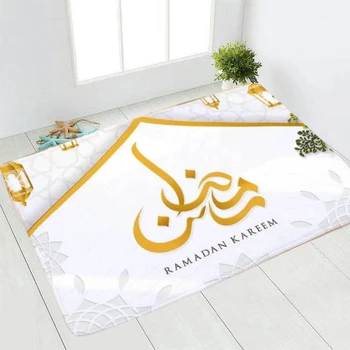40*60cm Eid Kilimėlis Ramadanas Kareem Dekoro Musulmonų Islamo Festivalį Šalies Eid AL Adha Dovanos Eid Šalis Dekoro Namai
