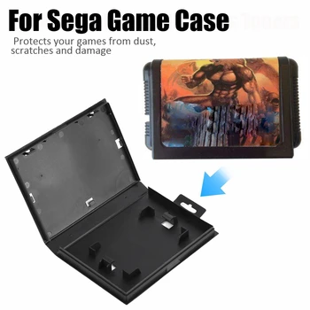 5vnt Žaidimas Atveju Pakeitimas Priedai Sega Genesis Žaidimas Kasetė Tuščia Shell Langelį Atveju Dropshipping