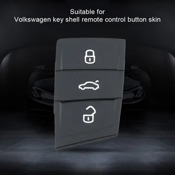 Automobilio Raktas Su Lukštais Gumos Auto Nuotolinio Valdymo Pultas 3 Mygtukas Mygtukas Mygtukai Padengti Pakeisti Volkswagen Automobilių Reikmenys