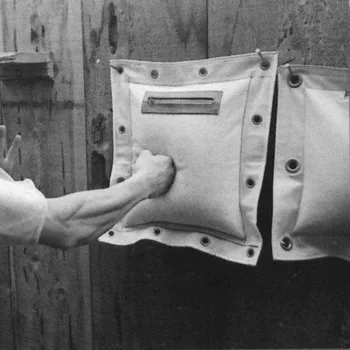 Bokso Tikslinės Sandbag Drobės Mokymo Sienos Kabo Sandbag Žiedas Taekwondo Drobės Sandbag Bokso Mokymo Perforavimo Maišą Tikslo