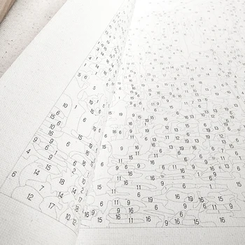 CHENISTORY 40x50cm Įrėminti Tapybos Numerių Komplektai Suaugusiems Vaikams Riebalai Paukščių Dėl Gėlių Aliejų Nuotrauką Pagal Numerį Namų Sienos Nu